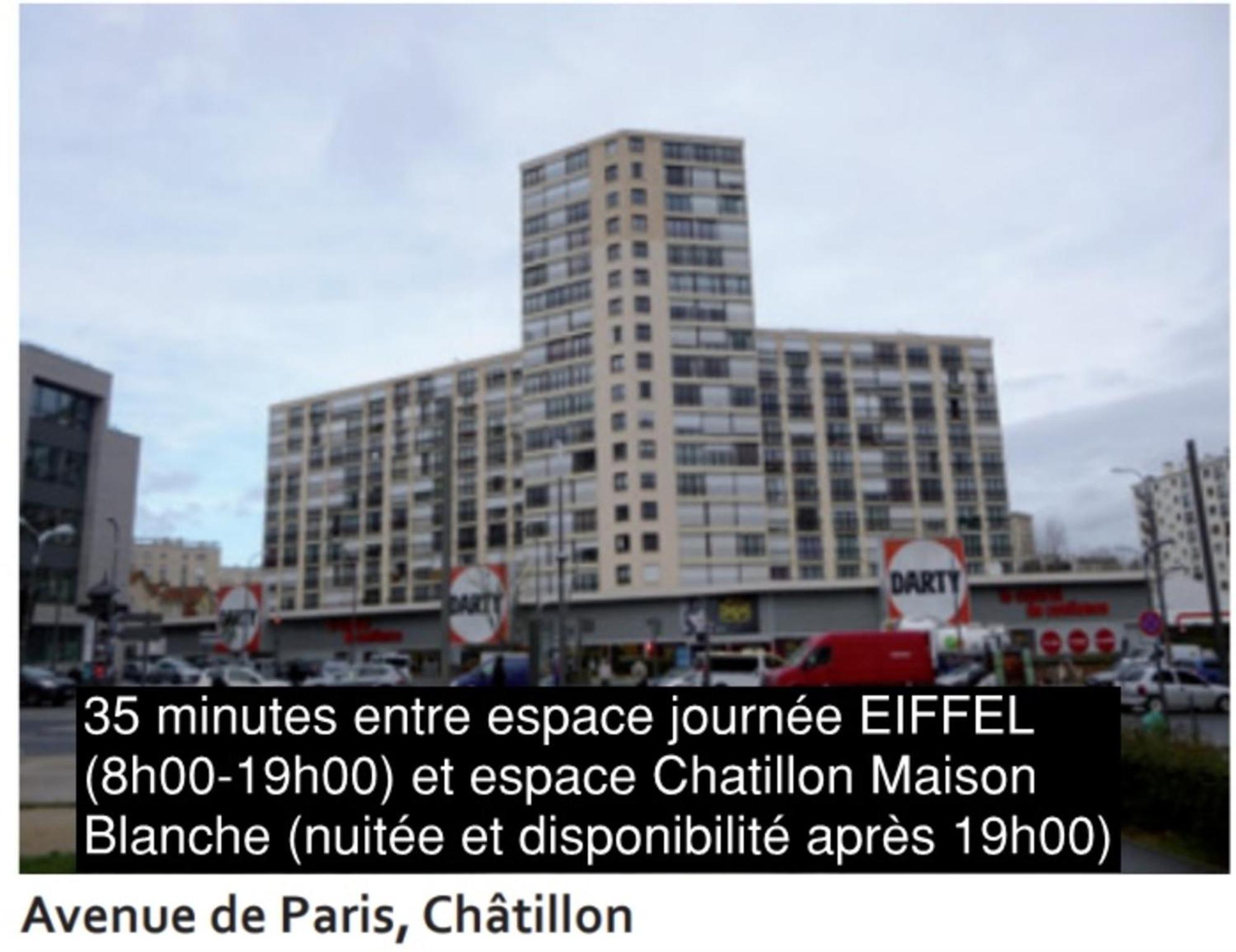 Eiffel Citea Access Dayroom Espace Paris Sans Nuitee Et Chambre Partagee Chatillon Nuitee -- Repos Journee Ou Espace Travail 8-19H Proche Tour Eiffel Ou Usage Bureau A L'Heure En Journee -- Nuitee Chatillon Avenue Parigi Esterno foto