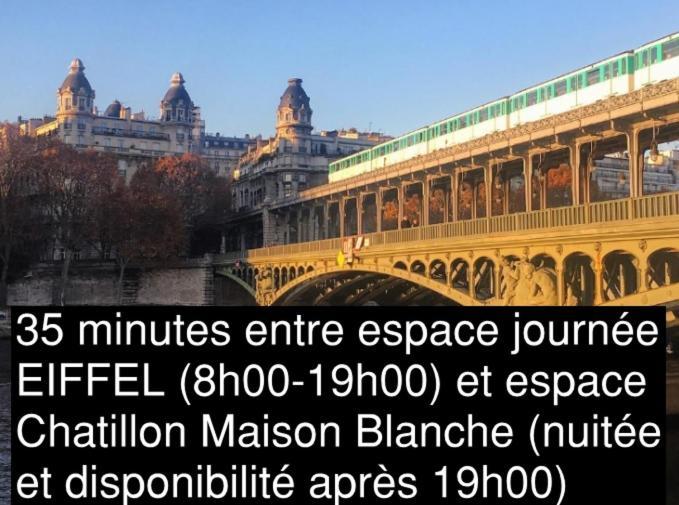 Eiffel Citea Access Dayroom Espace Paris Sans Nuitee Et Chambre Partagee Chatillon Nuitee -- Repos Journee Ou Espace Travail 8-19H Proche Tour Eiffel Ou Usage Bureau A L'Heure En Journee -- Nuitee Chatillon Avenue Parigi Esterno foto